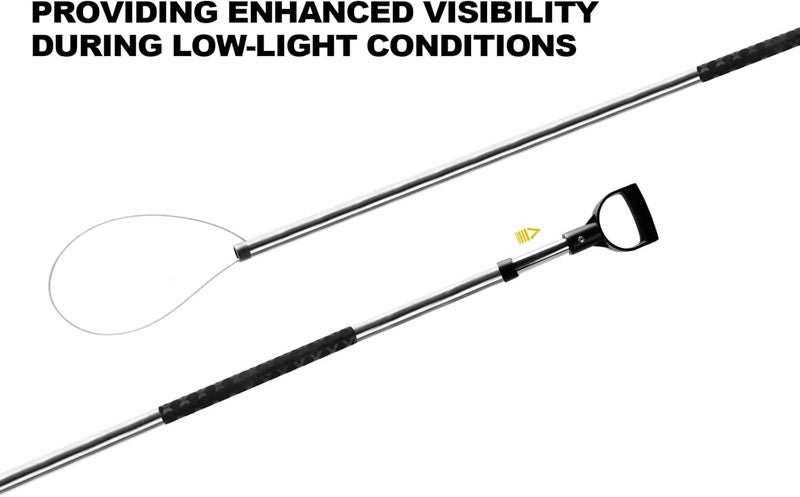 Smarkey 60"-92" Animal Catch Pole Wildlife Control Tool Noose Holder Net Kit for Dogs Feral Cat Raccoons Hog Pig Fox Coyote Bulldog Wolf Goat Lizards Boar Bichon Calf Piglet Gator - Image 4
